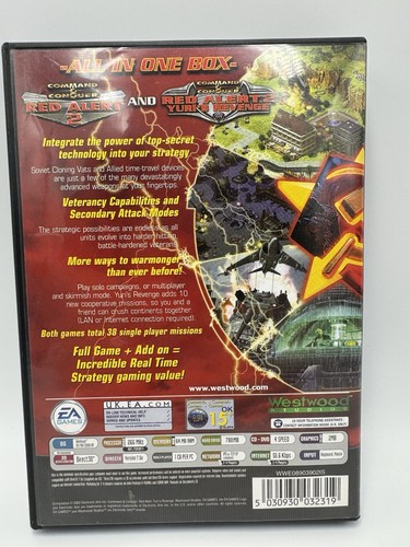 Command & Conquer Red Alert 2 Gold Edition & Yuri's Revenge Mission CD PC CD - Picture 3 of 5