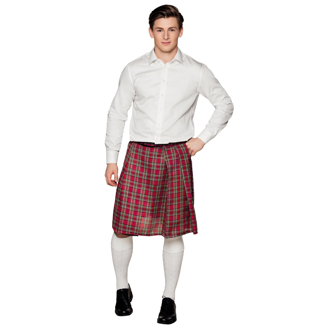Schottischer Kilt Schottenrock Tartan Kilt Highlander Kariertes Schotten-Kostüm