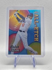 2024 Topps Chrome # CAE-1 Shohei Ohtani All-Etch Refractor. L.A. Dodgers