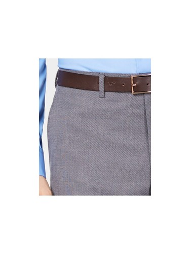 VINCE CAMUTO Mens Gray Flat Front Slim Fit Stretch Suit Separate Pants W32/ L34 - Picture 3 of 9