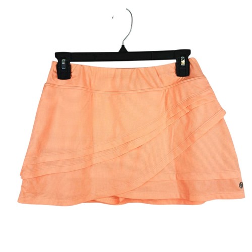 Lija Mini Skort Tennis Activewear Size M Peach Color Ruffles