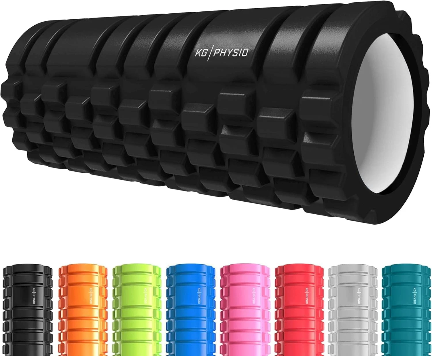 Foam Roller for Back, Legs & Arms - Ultra-Lightweight Rollers Black