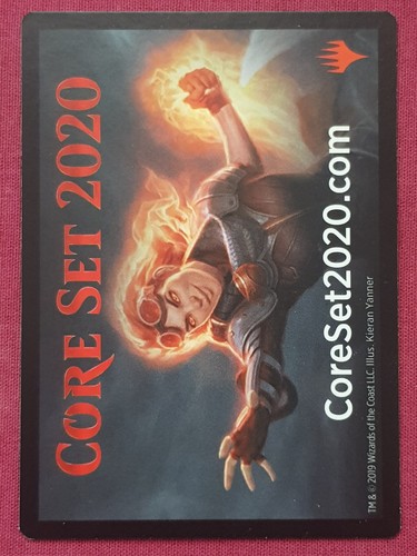 Magic The Gathering WAR OF THE SPARK VOJA FRIEND TO ELVES token card MTG - Foto 2 di 2