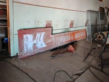 Coca-Cola Vintage  Pop Plumbing Hardware Store Sign