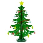 Northlight 13.75" Decorative Wooden Christmas Tree Cut-Out Table Top Decoration