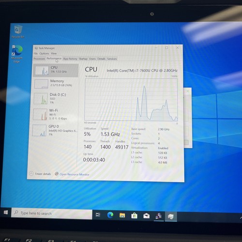 Dell Latitude 5285 2-in-1 Intel Core i7-7600U 2,8GHz 16GB RAM 512GB SSD GRADE B - Bild 10 von 15
