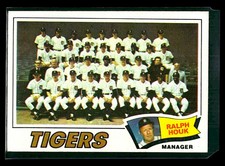 Detroit Tigers / Ralph Houk 1977 Topps #621