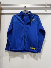 Under Armour Track Jacket Youth Blue SC Steph Curry Full Zip Logo Boy's YXL