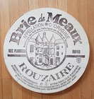 EXTRA LARGE WOODEN FRENCH  BRIE CHEESE BOX WITH REMOVABLE LID MEASURES 36 x3 cm