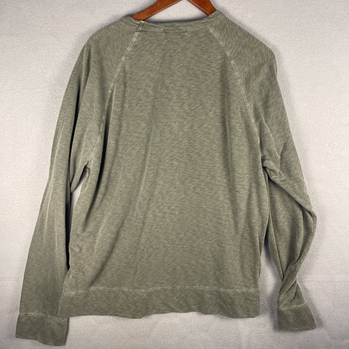 Vintage James Perse French Terry Sweatshirt Mens XL 4 Gray Supima Cotton USA - Picture 4 of 10