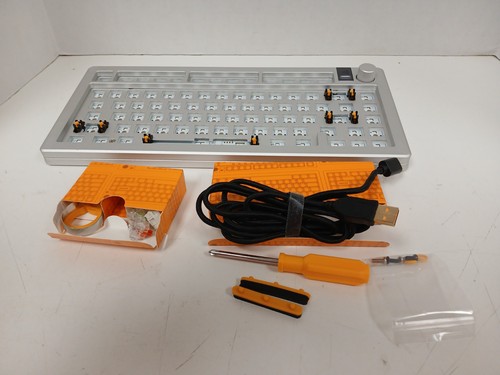 Glorious GMMK 3 Pro Barebone 75% Mechanical Gaming Keyboard, Silver  *PARTS*  #6 - Picture 4 of 10