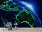 3D Planet Astronaut Space Self-adhesive Wallpaper Removable Wallpaper Wall Mural