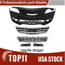 Front Bumper Cover Kit Fits 2014-2020 Chevrolet Impala
