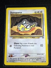 Pokemon TCG: Dunsparce 54/75 Common Neo Discovery Set 2001 MP