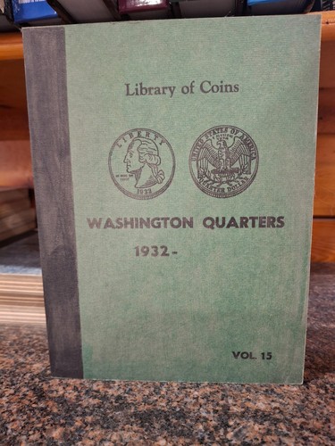 Library of Coins 2  Book Set Washington Quatres & Walking Halves vol 15 &19