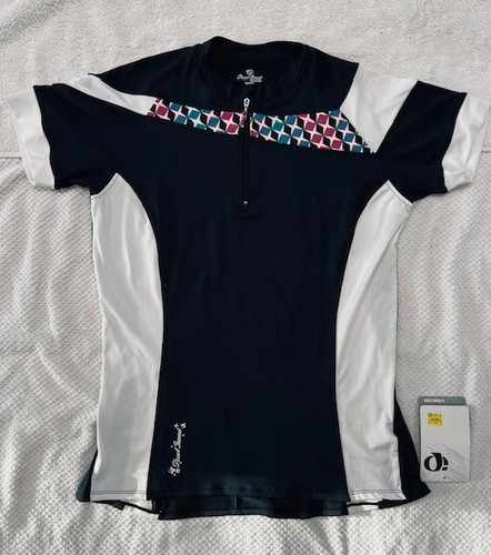 Women's Pearl Izumi Mountain Collection Cycling Jersey XL UPF50+ short sleeve - Picture 7 of 7