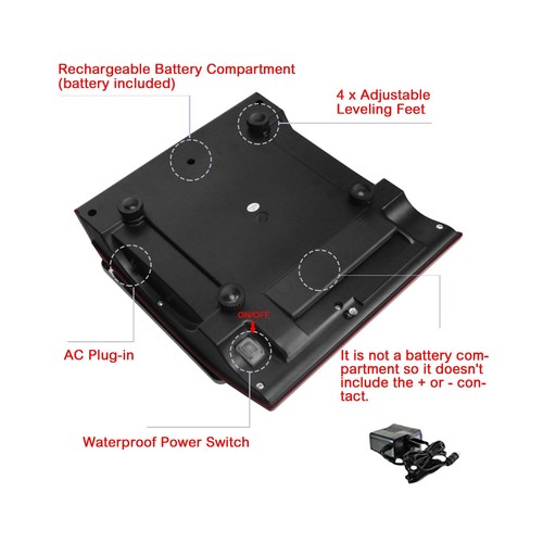 CAMRY Price Computing Scale Commercial Food Scale 66lb / 30kg F... Fast USA SHIP - Picture 6 of 8