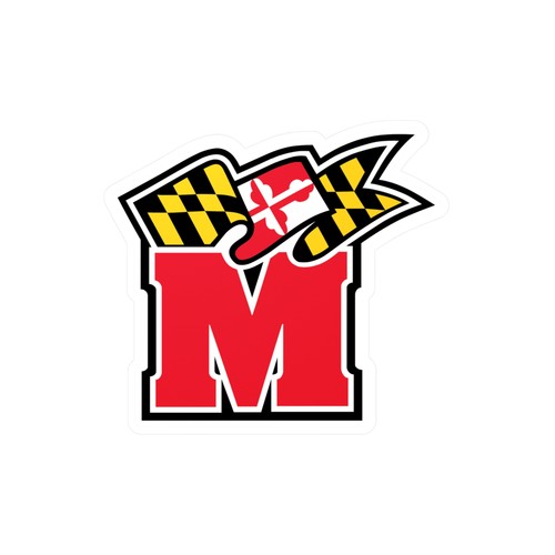 University of Maryland Spirit Kiss-Cut Vinyl Decals, Team Stickers, Car Decals, - Picture 10 of 17