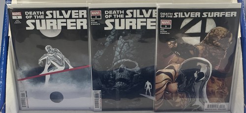 DEATH OF THE SILVER SURFER #1-3 NM-/+ MARVEL COMICS KOMPLETTES MINI SERIE SET