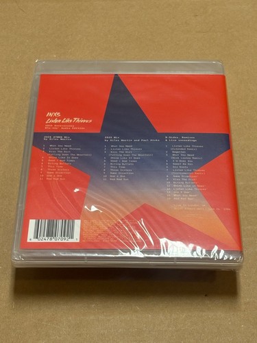 SDE Surround Series Blu Ray Audio 'INXS' Listen Like Thieves Sealed New 2025 - Imagen 2 de 6