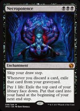Necropotence -Foil Near Mint MTG Iconic Masters
