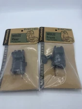 Mągpul Flip Up Back Up Sight Front / Rear Sights NEW