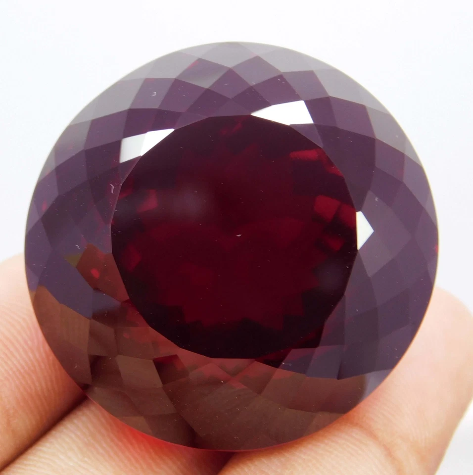 Certified 292.60 Ct Natural Mozambique Blood Red Ruby - Unheated Loose Gemstone - Image 2 of 4