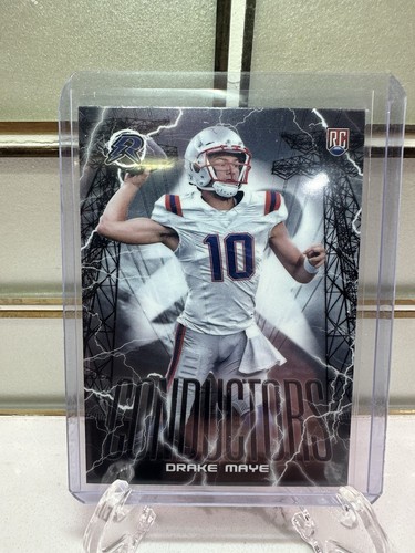 2024 Topps Resurgence #C-7 Drake Maye Conductors RC New England Patriots - Imagen 1 de 6