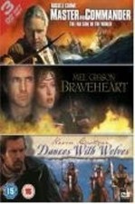 Master and Commander / Braveheart / Dances with Wolves [DVD] - DVD  XIVG The