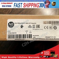 New Sealed 1756-EN4TR ControlLogix Dual Port EtherNet I756EN4TR AB US Free Tax