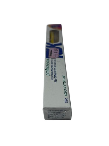 Lotto dentifricio Tube Aim mai aperto 5,5 oz sigillato (2006) + spazzolino Tek (1975) - Foto 14 di 14