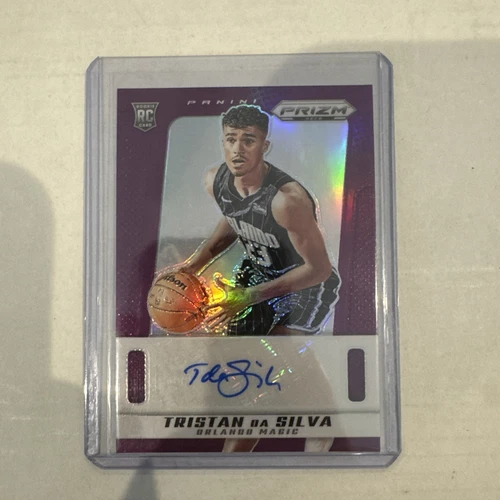 2024-25 Panini Prizm Deca TRISTAN DA SILVA Purple Prizm Auto #74/75 Rookie Magic