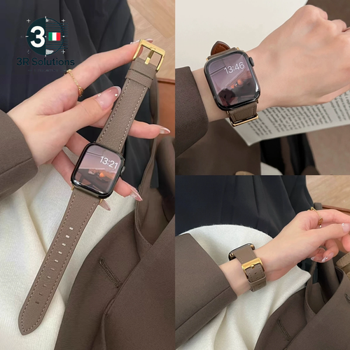 Passante in Pelle per Cinturino Apple Watch per Donna Sport Correa 38Mm 40Mm 41M
