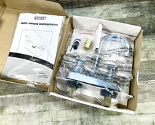 Franke Bar Faucet 2 Handle 2 Hole Polished Chrome With Basket Assbly FCT-CHR-BAR