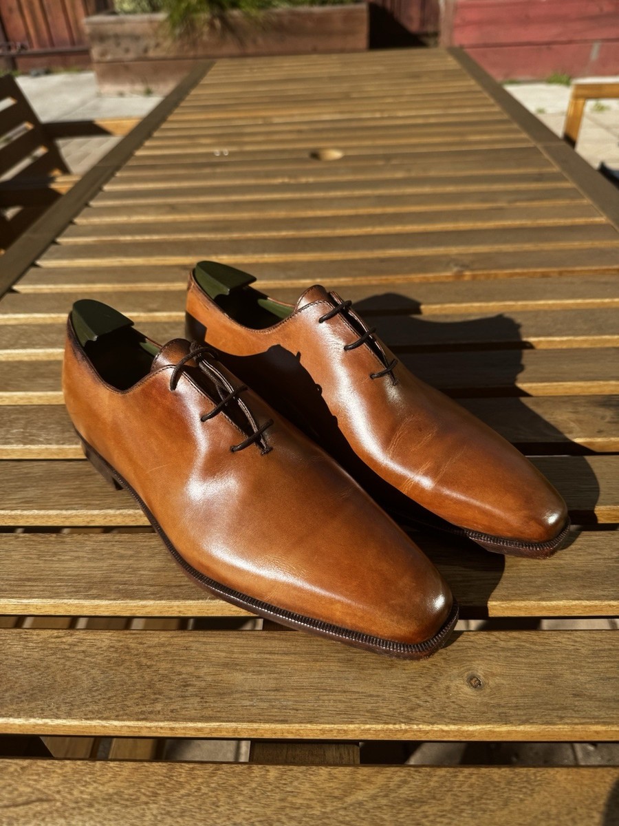 Berluti Alessandro Demesure Oxford Venezia Calf Leather Derby US 8 w/ Shoe Trees | eBay Berluti Alessandro Demesure Oxford Venezia Calf Leather Derby US 8 w/ Shoe Trees | eBay