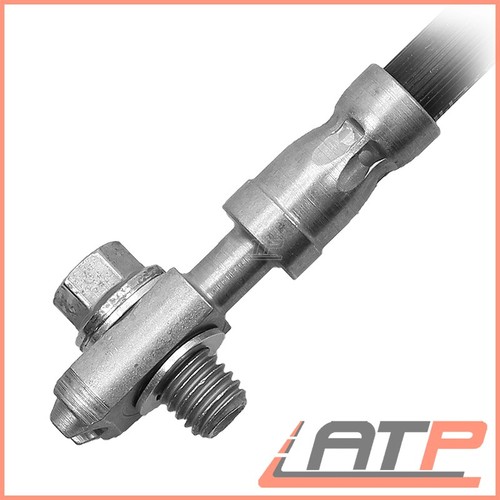 2X ATE BRAKE HOSE SET FRONT 522MM FOR SEAT IBIZA MK 4 6L 02-09 5 6J 08-10 - Picture 3 of 6