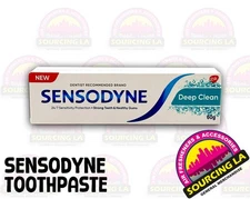 Sensodyne Deep Clean Toothpaste – Sensitive Teeth & Cavity Protection