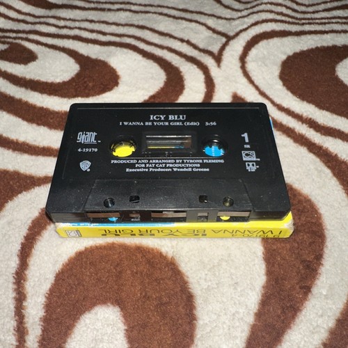 Icy Blu - I Wanna Be Your Girl - 1991 Cassette Tape Single - Picture 4 of 5