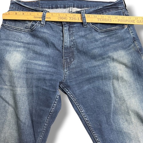 Levi Strauss & Co. 559 Straight Jeans - W34 L30 Mens Blue Denim - Picture 4 of 7