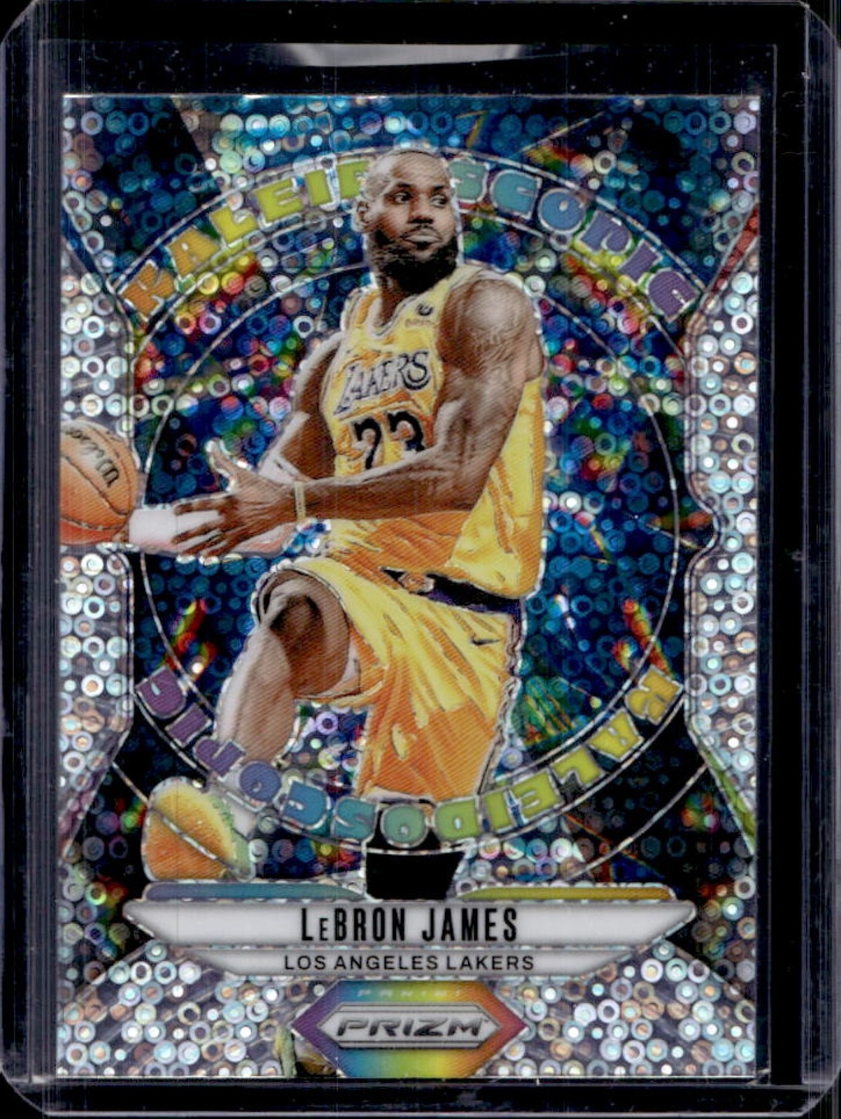 2024-25 Prizm LeBron James Kaleidoscopic Fast Break #29 Lakers