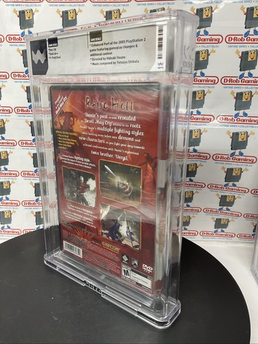 Devil May Cry 3 DMC Dantes Awakening PERFECT 10 PS2 New Sealed VGA WATA CGC PSA - Picture 10 of 17