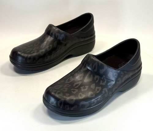 Crocs Felicity Animal Print Clogs Schuhe 206059 – Damengröße 10 – schwarz - Bild 8 von 14