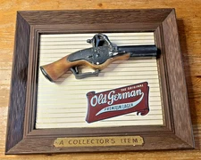 Vintage Old German Lager Beer 3D Gun Series Bar Sign German Wheel-Lock Pistol