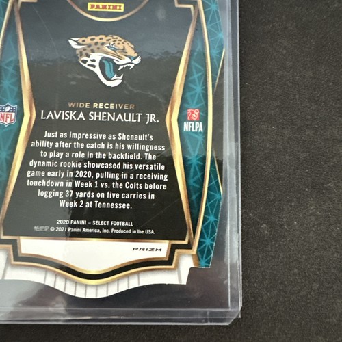 2020 Panini Select - Premier Laviska Shenault Jr. #159 Teal Aqua Prizm (RC) - Bild 9 von 10