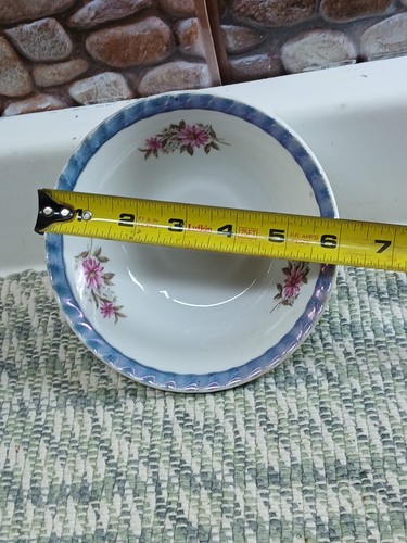 4-Vintage Japanese 2 Are Yamatsu 1-6" 3-7” Floral Bowls All Different Pattern - Picture 15 of 15