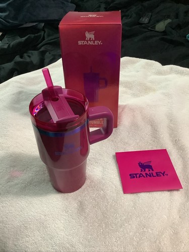 Stanley Berry Truffle Valentines Day Quencher H2.0 20oz In Hand - New - Picture 10 of 10