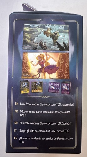 NEW Disney Lorcana Snow White TCG Holds Stores 80 Card Deck Box Ravensburger - Picture 4 of 6