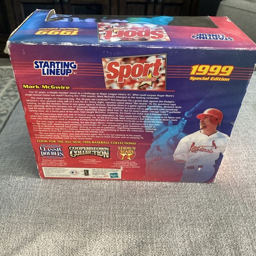 Mark McGwire Starting Lineup 1999 Special Edition Sports Stars Figur von Hasbro - Bild 3 von 6