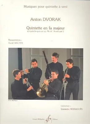 Antonin Leopold Dvorak | Quintette En Fa Majeur D'Apres Le Quatuor Opus96 | Buch