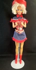 Vtg Barbie in Western Outfit, Hat, Red Boots, Denim &Red Skirt & Blouse